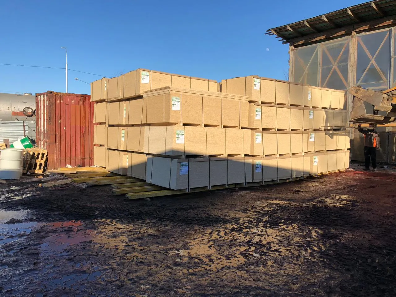 Купить OSB-3 Влагостойкая Kronospan 1250х2500х9 мм