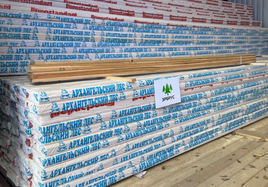 Имитация бруса для перегородок