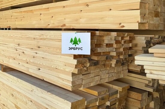 Брус сухой строганный в Красногорске