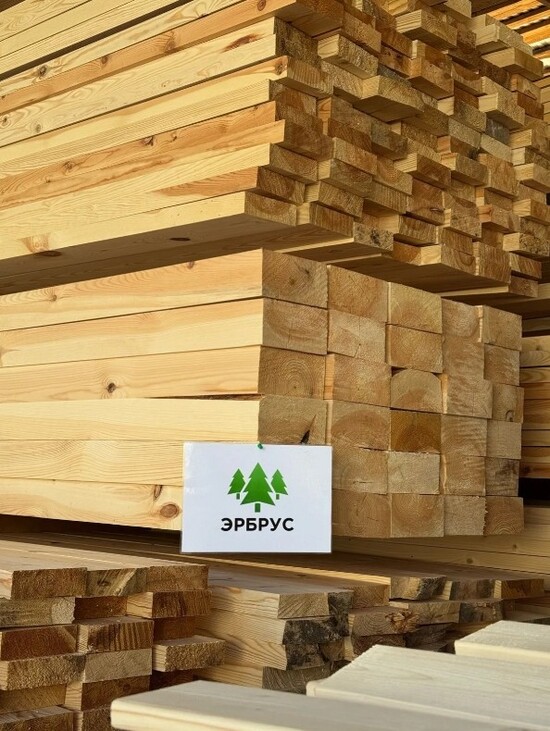 Брус обрезной из лиственницы для бани