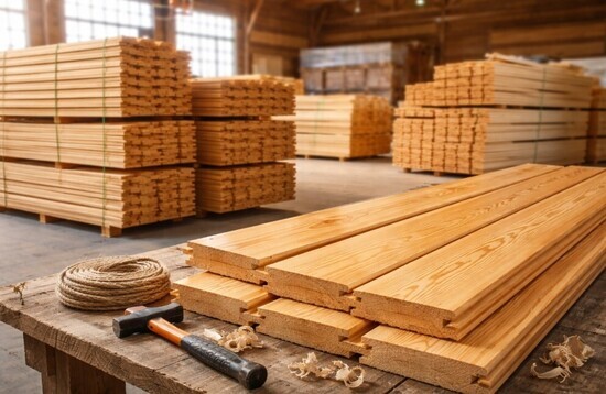 Половая доска из лиственницы в Москве