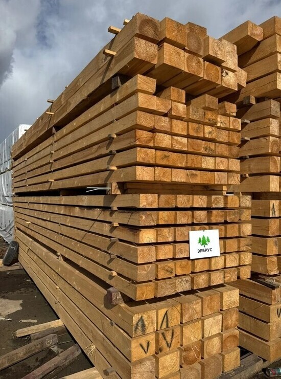 Брус обрезной сухой для перегородок