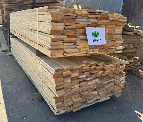 Доска обрезная шириной 150 мм для перегородок